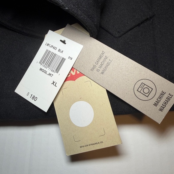 Levi's black Military Field Jacket NWT - Picture 3 of 7